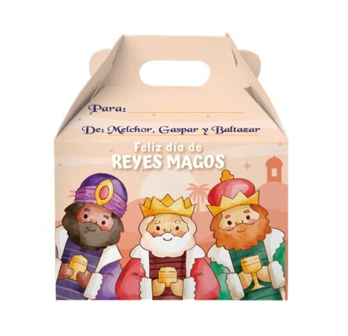 Cajas Dulceros Chicos Reyes Magos Navidad Fiesta · Reyes