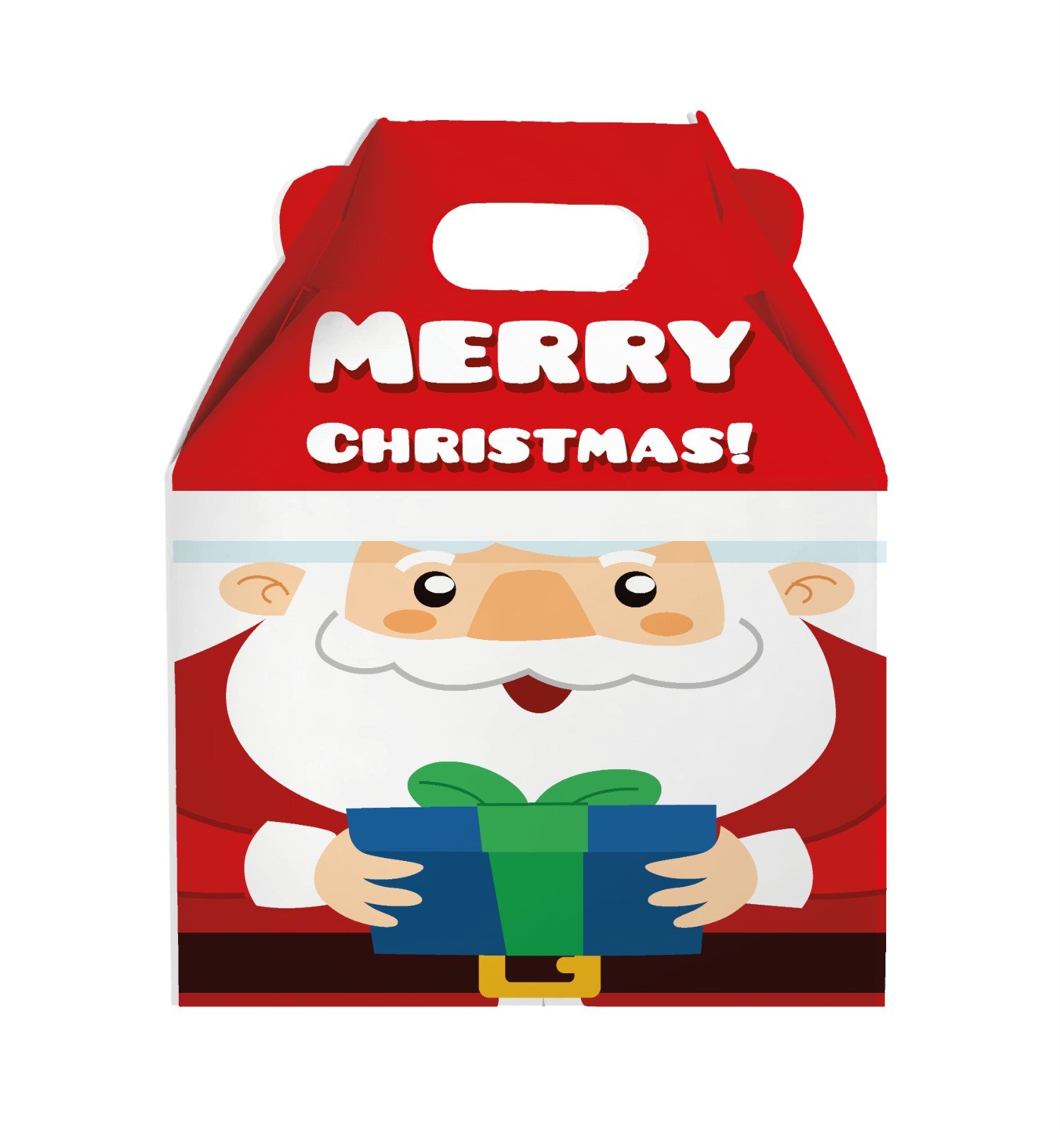 Cajas Dulceros Navidad Club Santa Boxlunch Chica · Santa regalo