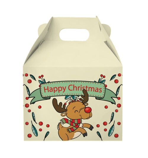 Cajas Dulceros Navidad Rodolfo El Reno Boxlunch Chica · Rodolfo el reno